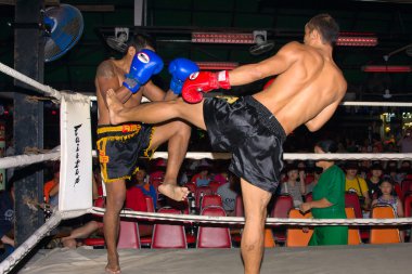 Unidentified players in Thai Fight : Muay Thai clipart