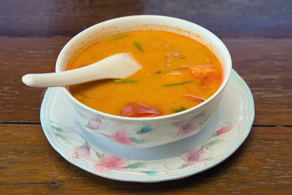 Sopa tailandesa "Tom Yum " — Fotografia de Stock