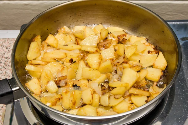 Gebakken aardappelen — Stockfoto