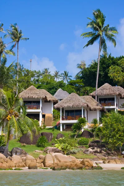 Tropical beach house, Thailandia — Foto Stock