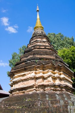 Tayland Budist stupa.