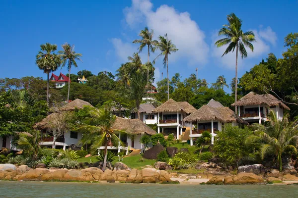 Casa de praia tropical — Fotografia de Stock