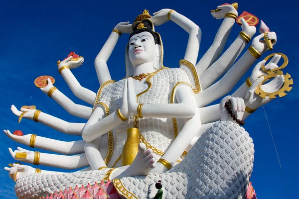 Statue of Shiva on Koh Samui island in Thailand — Stock Photo, Image