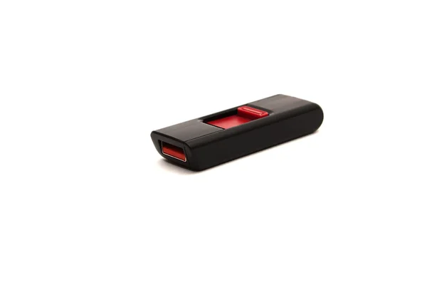 Stik USB biały — Zdjęcie stockowe