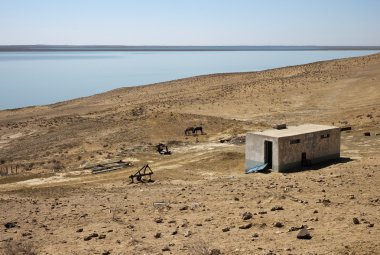 Aral sea from Uzbekistan clipart