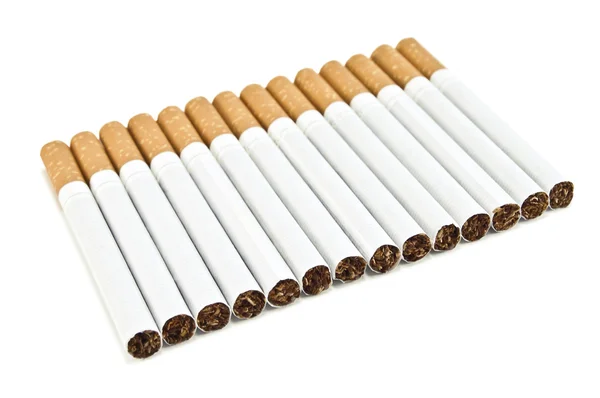 Number of cigarettes — Stock Photo, Image