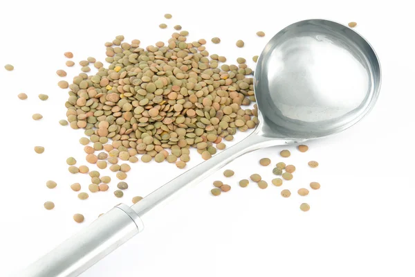 Mercimek ve bir kaşık