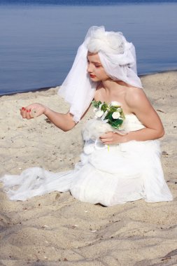 Beach bride