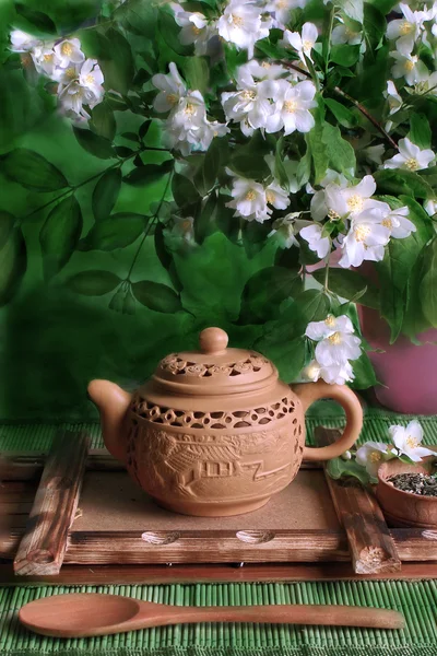 Τσάι τελετή στα ιαπωνικά Εικόνα Αρχείου