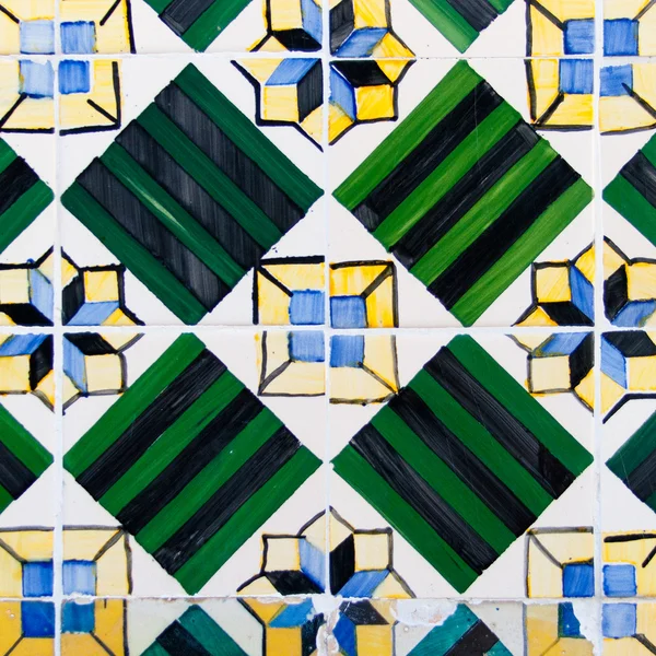 stock image Vintage Azulejo from Portugal