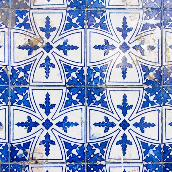 Vintage Azulejo-Portugália — Stock Fotó