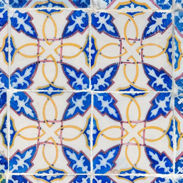 Винтажные Azulejo из Португалии — стоковое фото