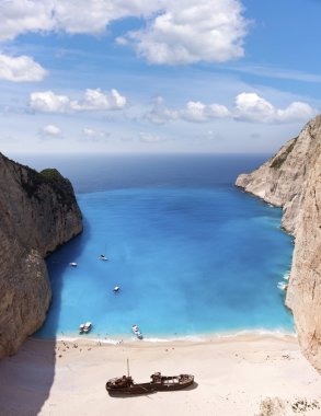 zakynthos mavi deniz Batığı