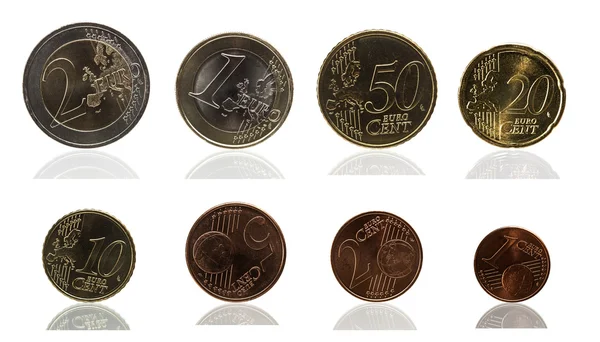 Euro et série Cent — Photo