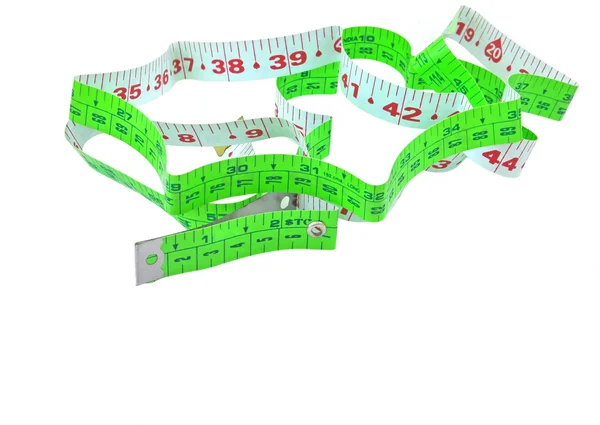 Coiled measuring tape — Stock Photo, Image