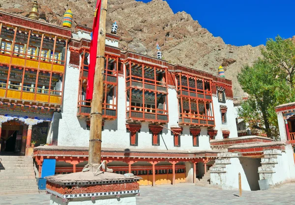 stock image Front portion of hemis gompa