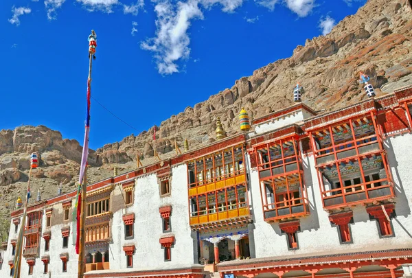 Front portion of hemis gompa — Stock Photo, Image