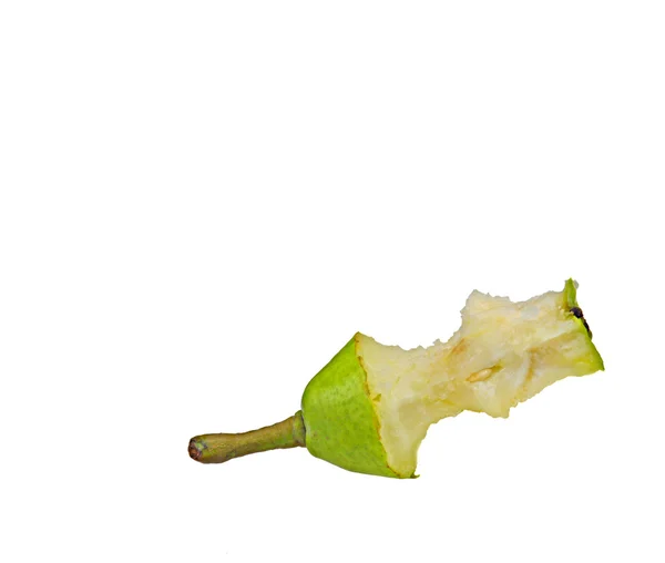Gegeten peer vruchten — Stockfoto