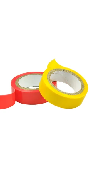 Colorful electric insulating tape — Stock Photo, Image
