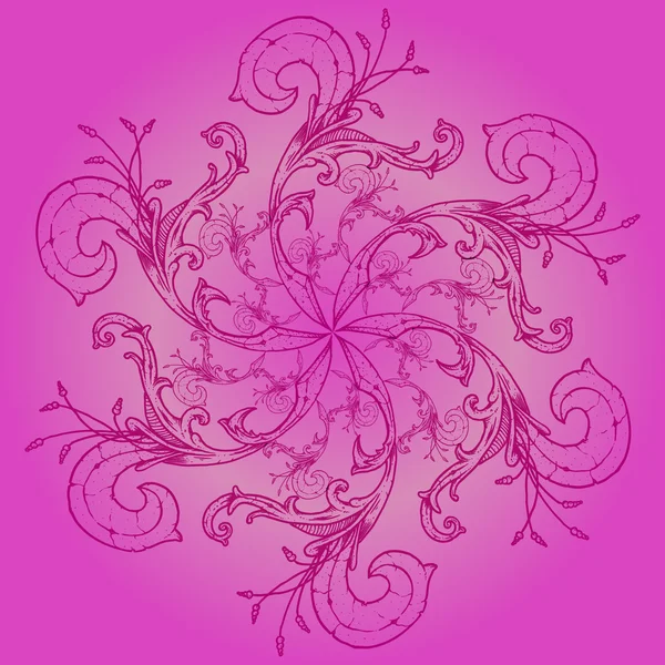 Rózsaszín tiles.eps mozaik — Stock Vector