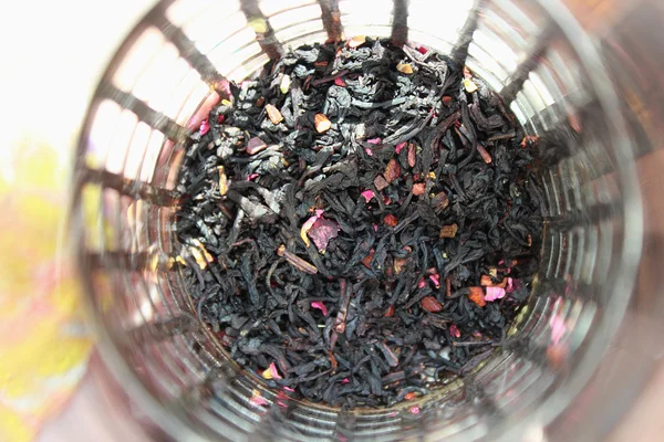 Tea in tea pot — Stock Photo, Image