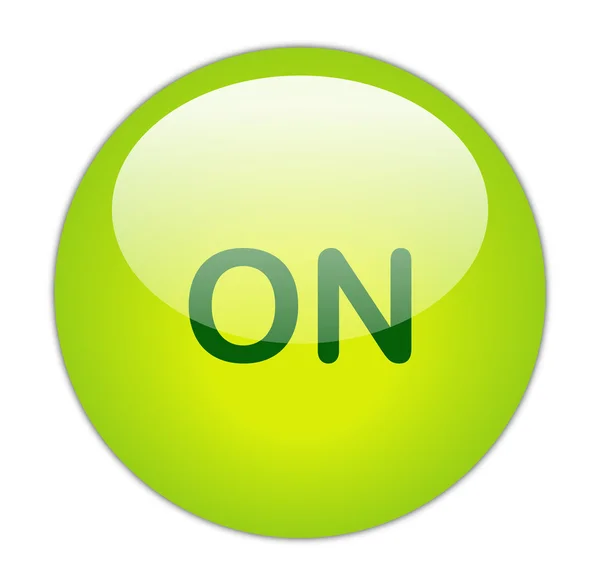On Button — Stock Photo, Image