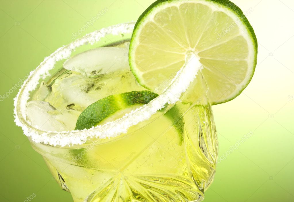 Lime cocktail drink