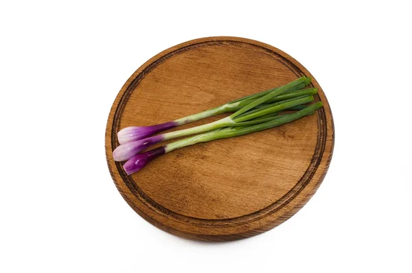 Spring red onions — Stok fotoğraf