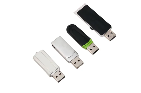 Memória USB sticks — Fotografia de Stock