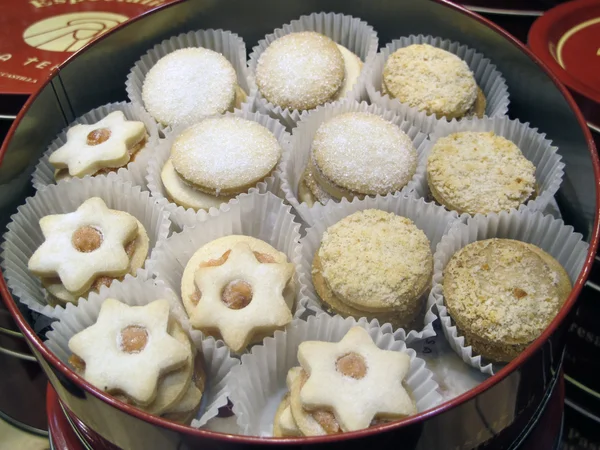 Caixa de cookies — Fotografia de Stock
