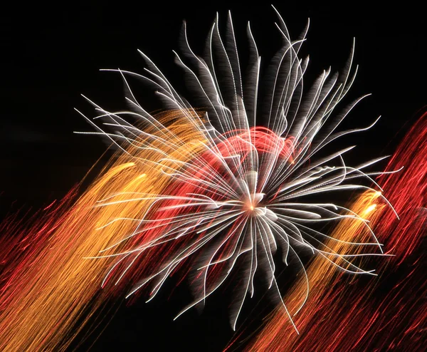 Feuerwerk Hintergrund — Stock fotografie