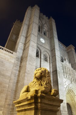 Cathedral of Avila, Spain clipart