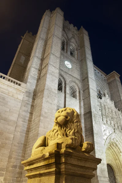 Kathedraal van Avila, Spanje Stockfoto