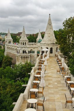 Fishermen´s bastion in Budapest clipart