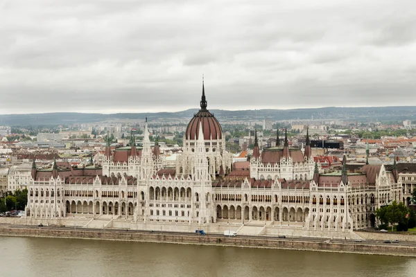Κοινοβούλιο της Ουγγαρίας στη Βουδαπέστη — Φωτογραφία Αρχείου