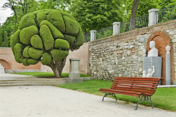 retiro Park, madrid (İspanya boş tezgah)