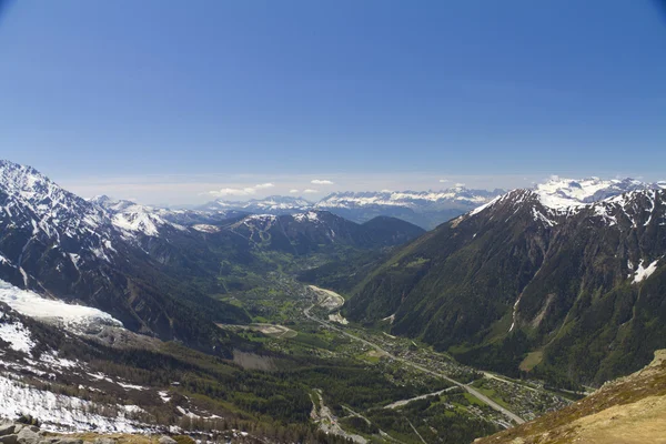 Chamonix山谷 — 图库照片