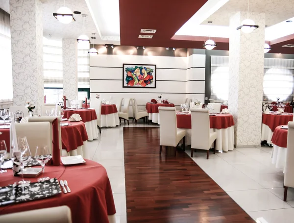 Moder restaurante interior Fotos De Bancos De Imagens Sem Royalties
