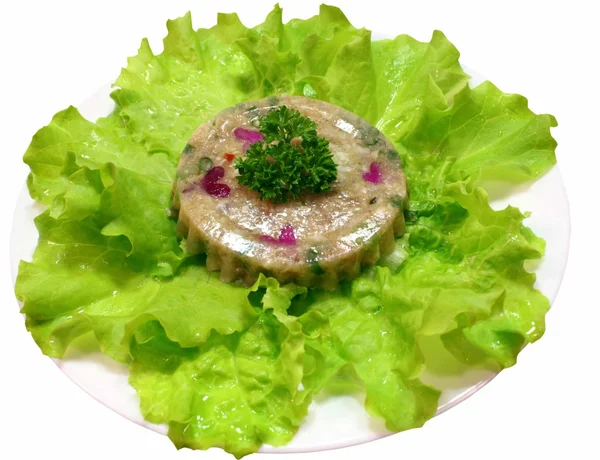 Kött gelé mellanmål — Stockfoto