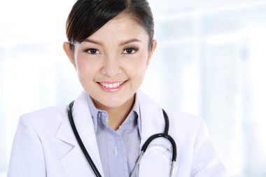 tıbbi doktor stetoskop ile