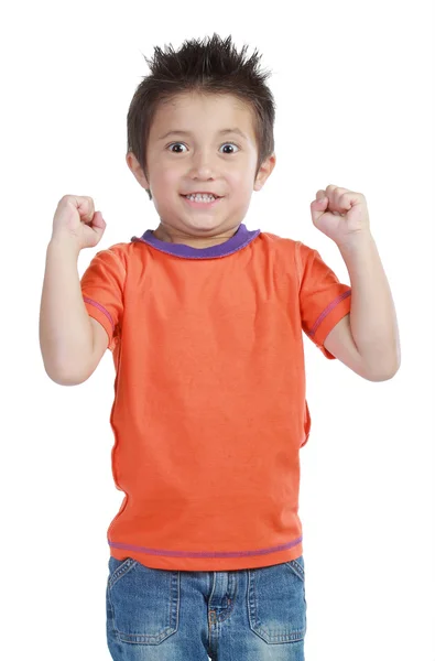 Happy little young boy — Stock Photo, Image