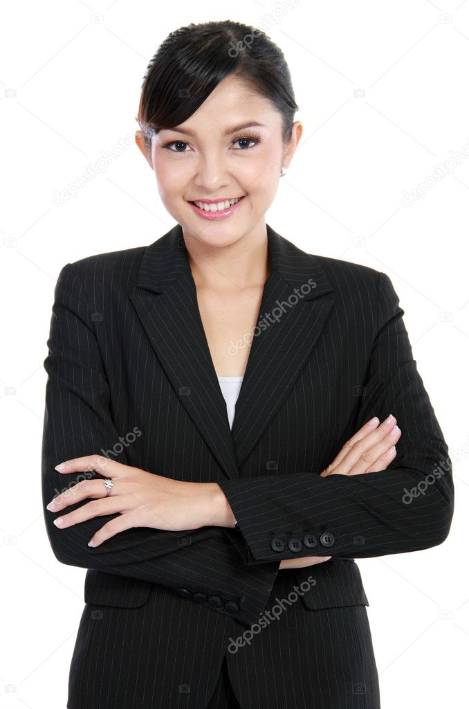 Young business woman