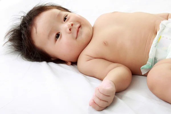 Lindo asiático bebé — Foto de Stock