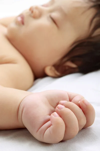 Cute baby is sleeping — Stock Photo, Image