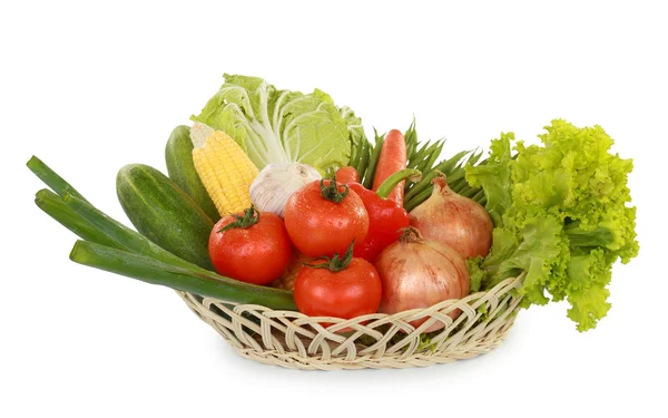 Friska grönsaker fräska — Stockfoto