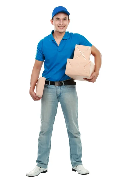Homem de entrega — Fotografia de Stock