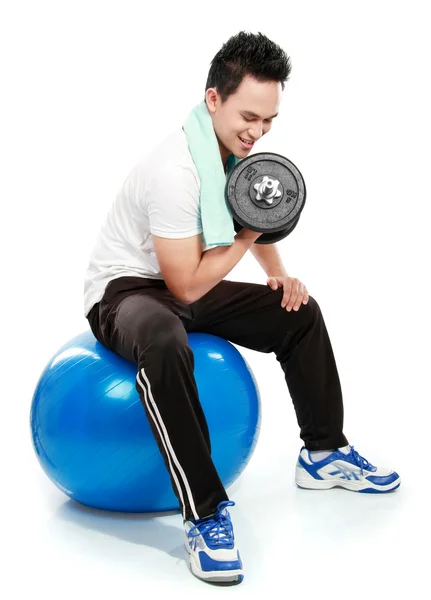 Man exercising — Stock Photo, Image