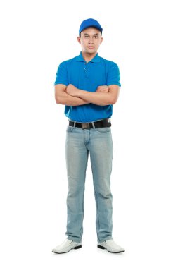 Delivery man clipart