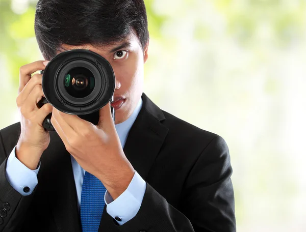 Fotograf profesionist — Fotografie, imagine de stoc