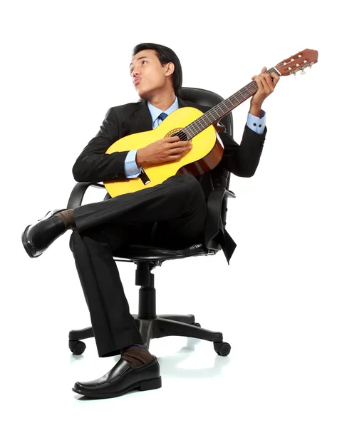 Businessman relaxing — Stock Photo, Image
